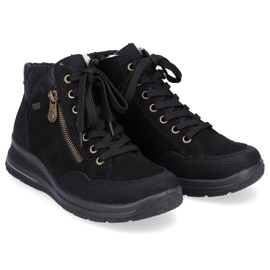 Botas impermeables con aislamiento de cuero Rieker W RKR567 negro 28