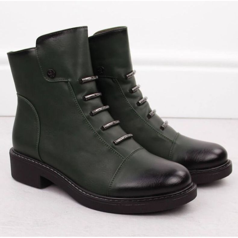 Botas aisladas jezzi en ASA252-5 JEZ437B verde 2 Botas aisladas jezzi en ASA252-5 JEZ437B verde 2