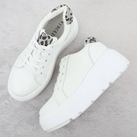 Zapatos en la plataforma Vinceza en 89144 enero 418b blanco 3