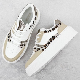 Zapatos deportivos en la plataforma Big Star en SS274357 INT2167A blanco 3
