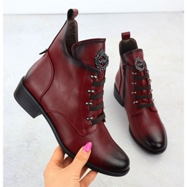 Botas aisladas jezzi en ASA198-21 JEZ412D rojo 1