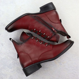 Botas aisladas jezzi en ASA198-21 JEZ412D rojo 3