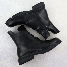 Botas de jezzi aisladas en MR2501-4 JEZ454A negro 3