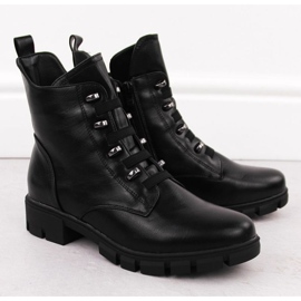 M.Daszyński Boots trabajadores aislados M. Daszyński en MR23123 SAN46 negro 5