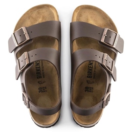 Sandalias masculinas Birkenstock Milano BS 0034701 Brown marrón 15