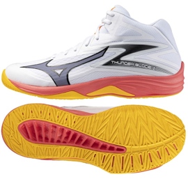 Mizuno Thunder Blade Shoes con Mid V1GA237598 blanco 1