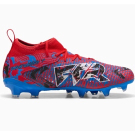 Puma Future 8 Playmakers Jr FG/AG 108750-01 Zapatos rojo 2