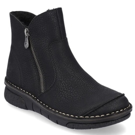 Botas cómodas con aislamiento Rieker W RKR612 negro 26