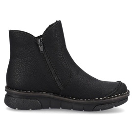 Botas cómodas con aislamiento Rieker W RKR612 negro 27