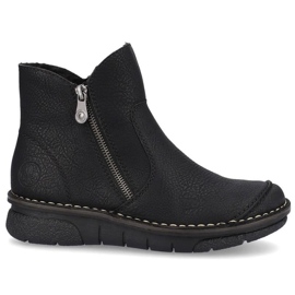 Botas cómodas con aislamiento Rieker W RKR612 negro 33
