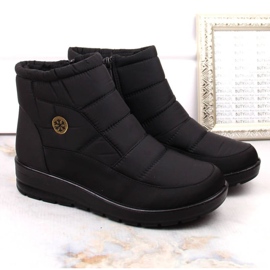 Botas de nieve con cuña News W EVE437A negro 11