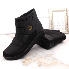 Botas de nieve con cuña News W EVE437A negro 12