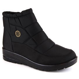 Botas de nieve con cuña News W EVE437A negro 15