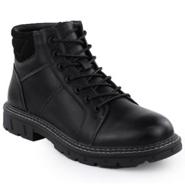 Botas para hombres Botas aisladas para Sliders Black Vanhorn AN71307 negro 1
