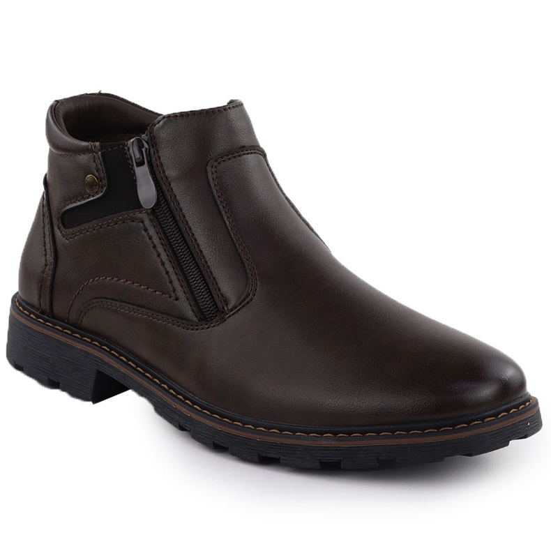 Botas para hombres Sliders marrones aislados Vanhorn An71309 marrón 1 Botas para hombres Sliders marrones aislados Vanhorn An71309 marrón 1
