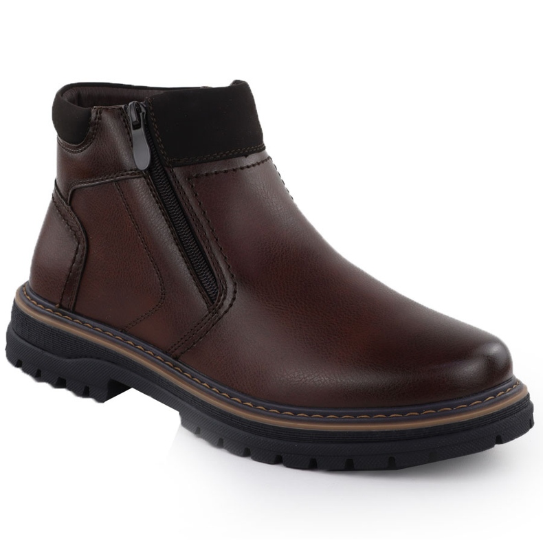 Botas para hombres Sliders marrones aislados Vanhorn AN71317 1 Botas para hombres Sliders marrones aislados Vanhorn AN71317 1