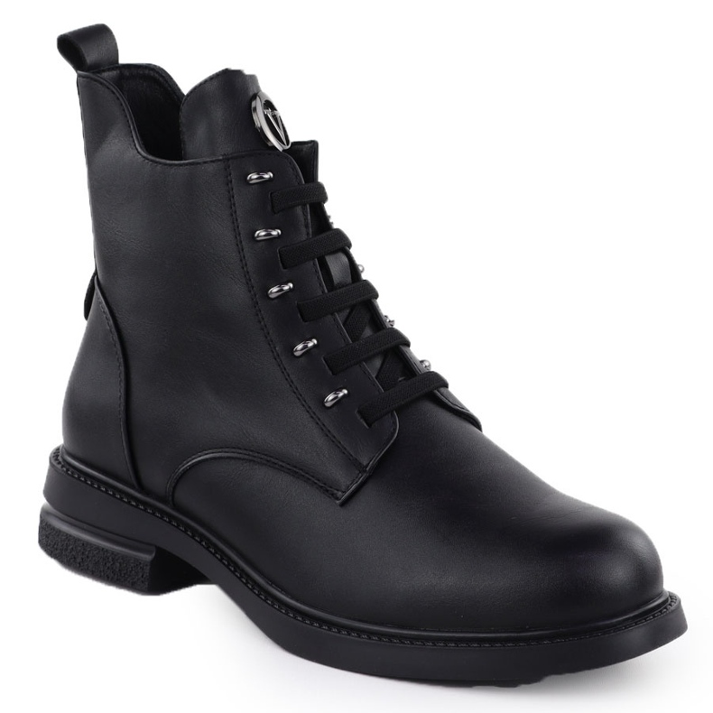 Botas Black Vinceza 26-58578 de las mujeres negro 1