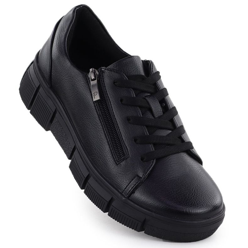 Zapatos de mujer Potocki negro 25-19369 1 Zapatos de mujer Potocki negro 25-19369 1