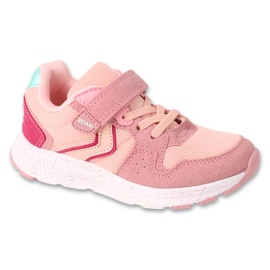 Befado deportivo juvenil con velcro 516Q274 rosa 1