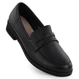 Lords de cuero mocasines negros Sergio Leone MK25112-S 1 Lords de cuero mocasines negros Sergio Leone MK25112-S 1