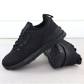 Zapatos deportivos masculinos aislados Black Big Star SS174411 3