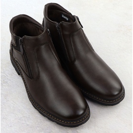 Botas para hombres Sliders marrones aislados Vanhorn An71309 marrón 3
