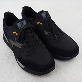 Zapatos deportivos impermeables Rieker Black U1403-01 3
