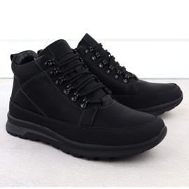 Botas de cordón aislantes para hombres Black Unisoft 25Mn02-9434 2