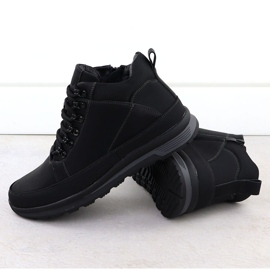 Botas de cordón aislantes para hombres Black Unisoft 25Mn02-9434 3
