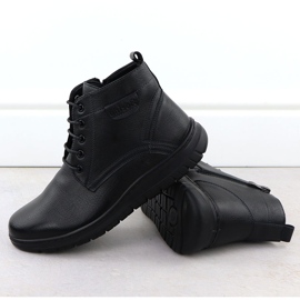 Botas para hombres aislados Black Unisoft 24MN16-7515 5