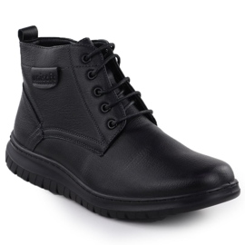 Botas para hombres aislados Black Unisoft 24MN16-7515 1