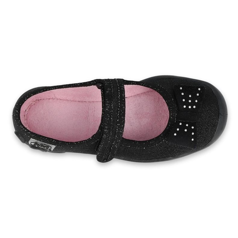 BELTERINAS DE NIÑOS BEFADO 114X240 con un arco en lentejuelas negro 3