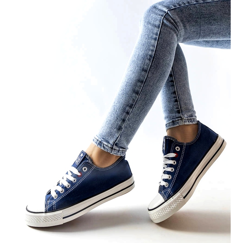 News Zapatillas juveniles empatadas azul marino 8sp30-4723 2