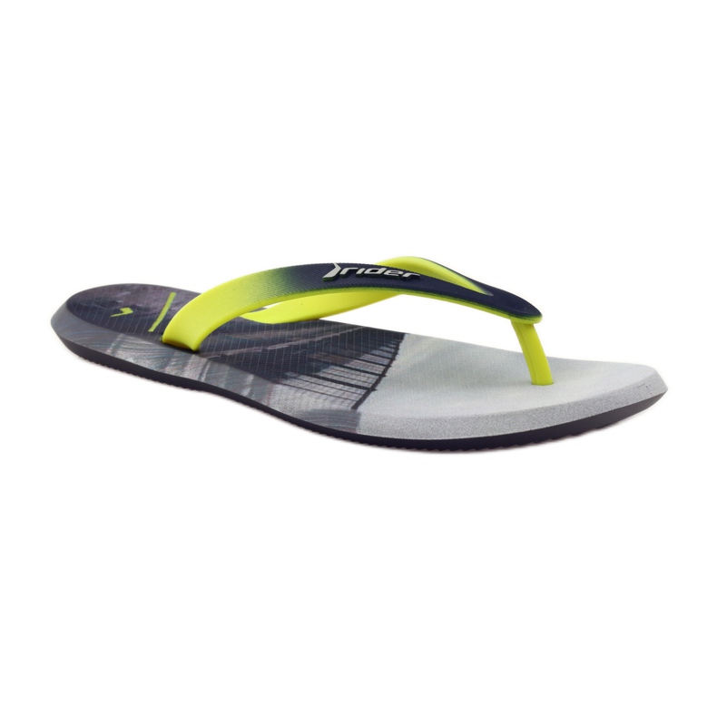 Chanclas de hombre Rider 10719 gris amarillo 1