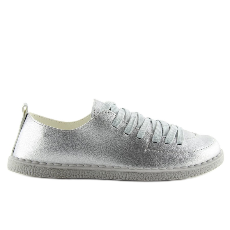 Sneakers plata mujer NB203p plata gris 2