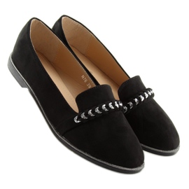 Mocasines negros Lordsy N76 negro 5