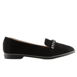 Mocasines negros Lordsy N76 negro 2 Mocasines negros Lordsy N76 negro 2