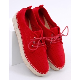 Alpargatas de mujer rojas LL-118 Rojo 1 Alpargatas de mujer rojas LL-118 Rojo 1