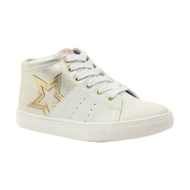 American Club Botines deportivos americanos con plantilla de piel amarillo blanco 1 American Club Botines deportivos americanos con plantilla de piel amarillo blanco 1