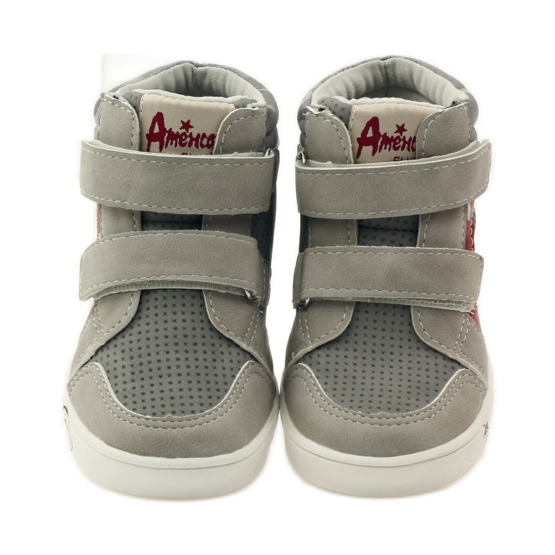 American Club zapatillas deportivas americanas 17353 rojo gris 4