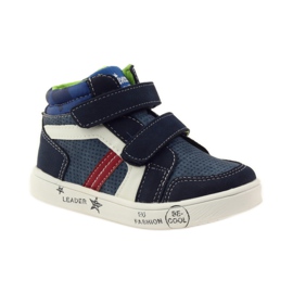American Club zapatillas deportivas americanas 17353 azul marino rojo blanco 1