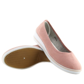 Bailarinas con cuña rosa D73 rosa rosado 1