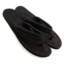 Chanclas negras de mujer negras CK38 negras negro 2