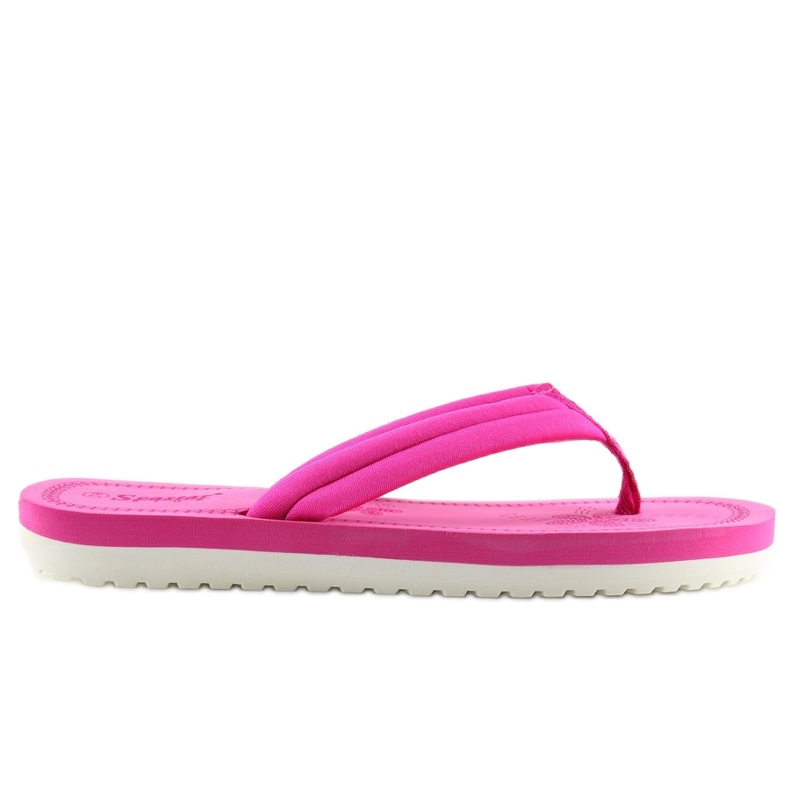 Chanclas mujer fucsia CK38 fucsia rosado 1