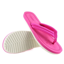 Chanclas mujer fucsia CK38 fucsia rosado 3