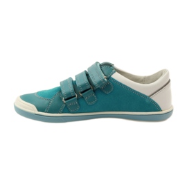Zapatos niña con velcro Bartek rosa amarillo azul blanco 2