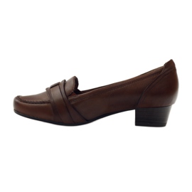 Caprice zapatos bajos zapatos de salón mujer 24305 marrón 2