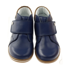 Botas velcros Bartek 31829 azul marino marrón 4