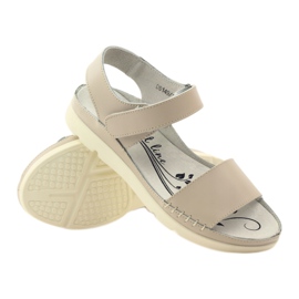 Filippo Cómodas sandalias de velcro beige 3
