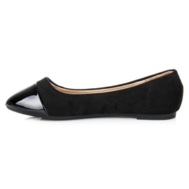 Seastar Bailarinas con puntera barnizada negro 2 Seastar Bailarinas con puntera barnizada negro 2